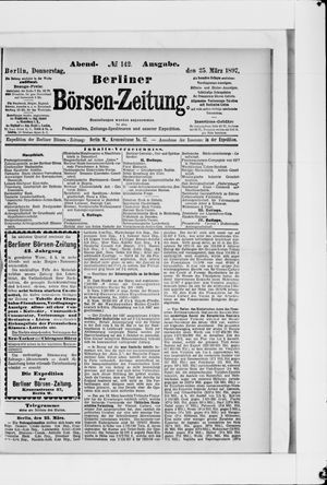 Berliner Börsen-Zeitung vom 25.03.1897