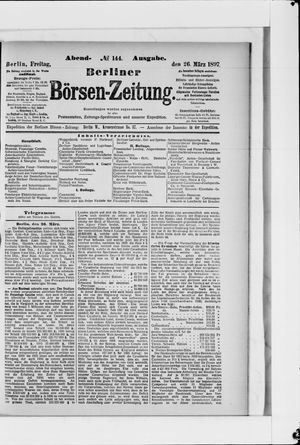 Berliner Börsen-Zeitung vom 26.03.1897