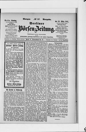 Berliner Börsen-Zeitung vom 28.03.1897