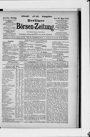 Berliner Börsen-Zeitung vom 29.03.1897