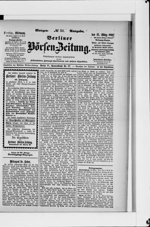 Berliner Börsen-Zeitung vom 31.03.1897