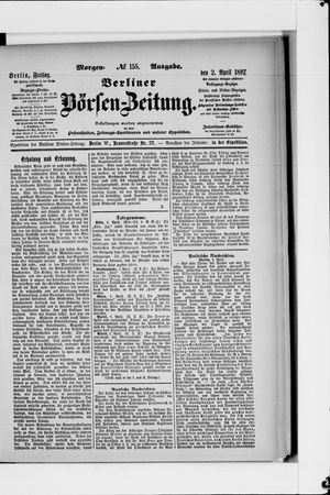 Berliner Börsen-Zeitung vom 02.04.1897