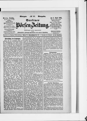 Berliner Börsen-Zeitung on Apr 6, 1897