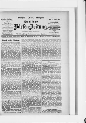 Berliner Börsen-Zeitung vom 09.04.1897