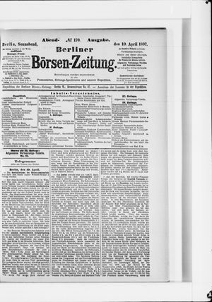 Berliner Börsen-Zeitung vom 10.04.1897
