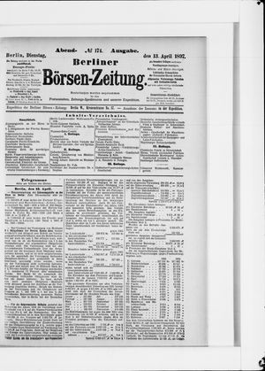 Berliner Börsen-Zeitung vom 13.04.1897