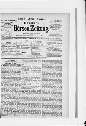 Berliner Börsen-Zeitung vom 13.05.1897