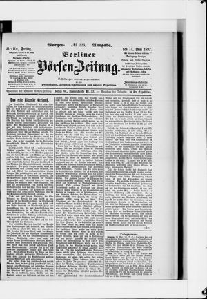 Berliner Börsen-Zeitung vom 14.05.1897