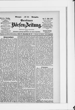 Berliner Börsen-Zeitung vom 18.05.1897
