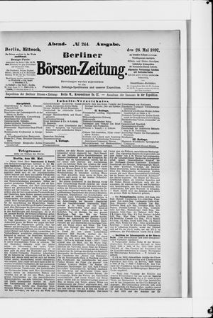 Berliner Börsen-Zeitung vom 26.05.1897