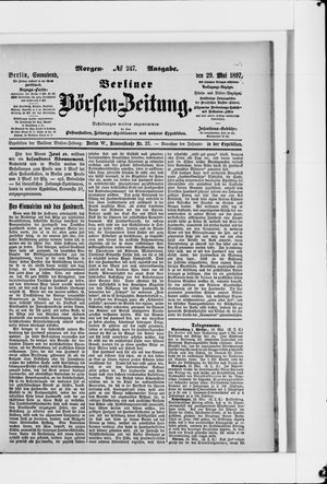 Berliner Börsen-Zeitung vom 29.05.1897
