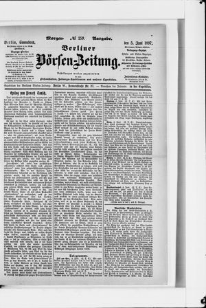 Berliner Börsen-Zeitung vom 05.06.1897