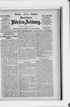 Berliner Börsen-Zeitung vom 14.07.1897