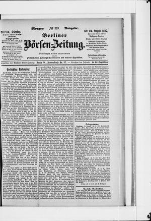 Berliner Börsen-Zeitung vom 24.08.1897