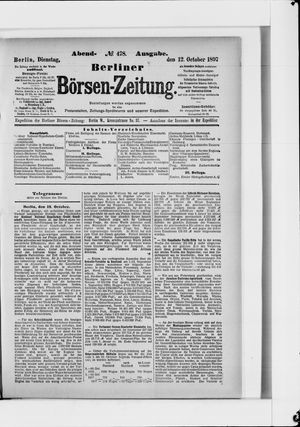 Berliner Börsen-Zeitung vom 12.10.1897