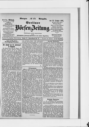 Berliner Börsen-Zeitung vom 13.10.1897