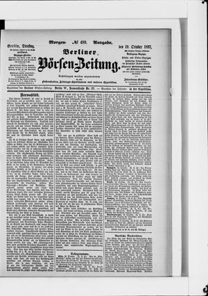 Berliner Börsen-Zeitung vom 19.10.1897