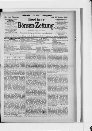 Berliner Börsen-Zeitung vom 19.10.1897