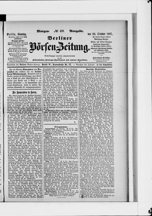 Berliner Börsen-Zeitung vom 24.10.1897