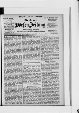 Berliner Börsen-Zeitung vom 10.12.1897