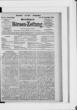 Berliner Börsen-Zeitung vom 23.12.1897