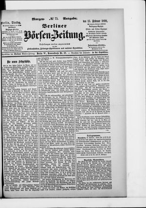 Berliner Börsen-Zeitung vom 15.02.1898