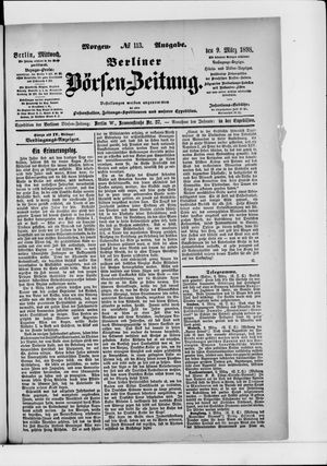 Berliner Börsen-Zeitung vom 09.03.1898