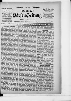 Berliner Börsen-Zeitung on Jun 18, 1898