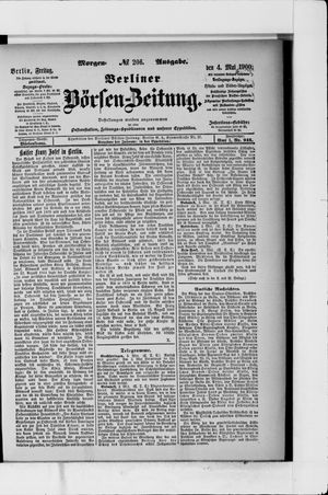 Berliner Börsen-Zeitung on May 4, 1900
