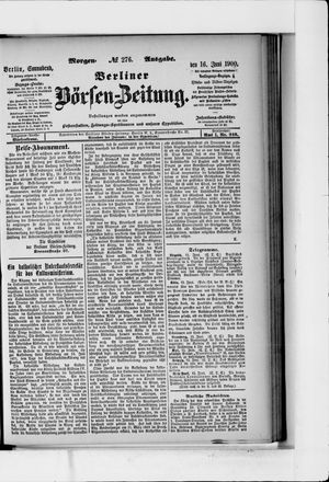 Berliner Börsen-Zeitung on Jun 16, 1900