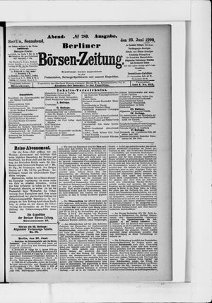 Berliner Börsen-Zeitung vom 23.06.1900