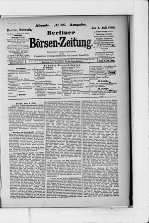 Berliner Börsen-Zeitung on Jul 4, 1900