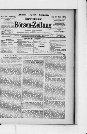 Berliner Börsen-Zeitung vom 17.07.1900