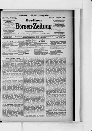 Berliner Börsen-Zeitung vom 28.08.1900