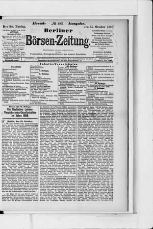 Berliner Börsen-Zeitung vom 15.10.1900