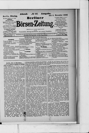 Berliner Börsen-Zeitung vom 04.12.1900