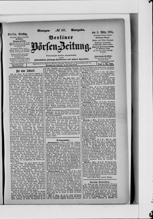 Berliner Börsen-Zeitung vom 05.03.1901