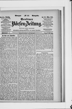 Berliner Börsen-Zeitung vom 26.03.1901