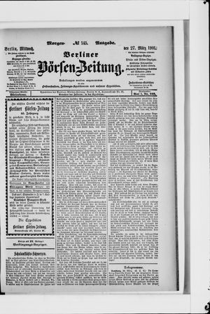 Berliner Börsen-Zeitung vom 27.03.1901