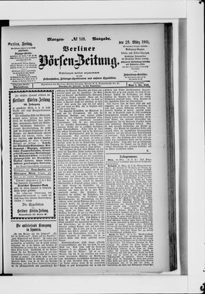 Berliner Börsen-Zeitung vom 29.03.1901