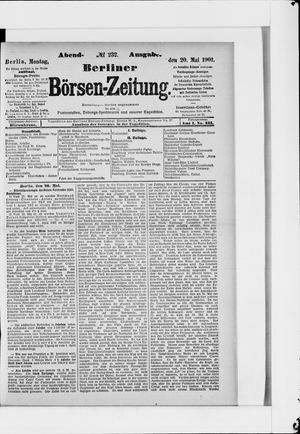 Berliner Börsen-Zeitung vom 20.05.1901