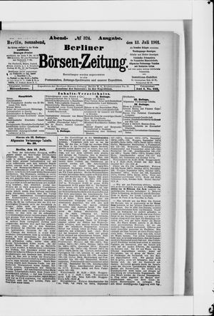 Berliner Börsen-Zeitung vom 13.07.1901