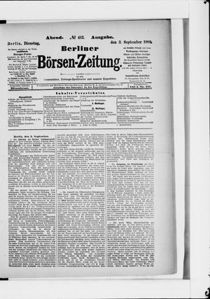 Berliner Börsen-Zeitung vom 03.09.1901