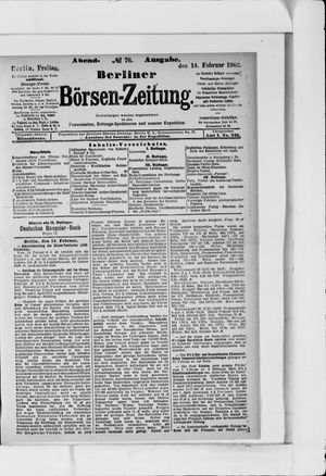 Berliner Börsen-Zeitung vom 14.02.1902
