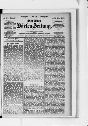 Berliner Börsen-Zeitung vom 19.03.1902