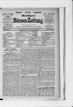 Berliner Börsen-Zeitung vom 02.05.1902