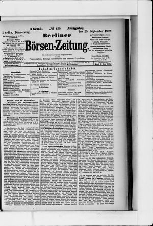 Berliner Börsen-Zeitung vom 25.09.1902
