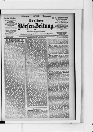Berliner Börsen-Zeitung vom 16.12.1902