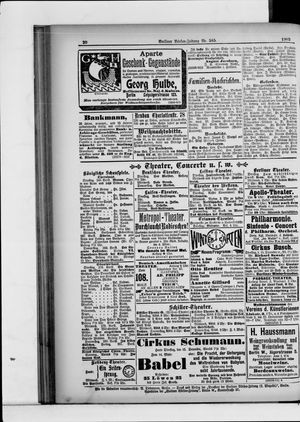 Berliner Börsen-Zeitung vom 15.12.1903