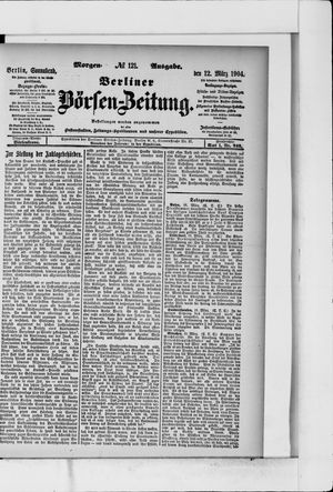 Berliner Börsen-Zeitung vom 12.03.1904